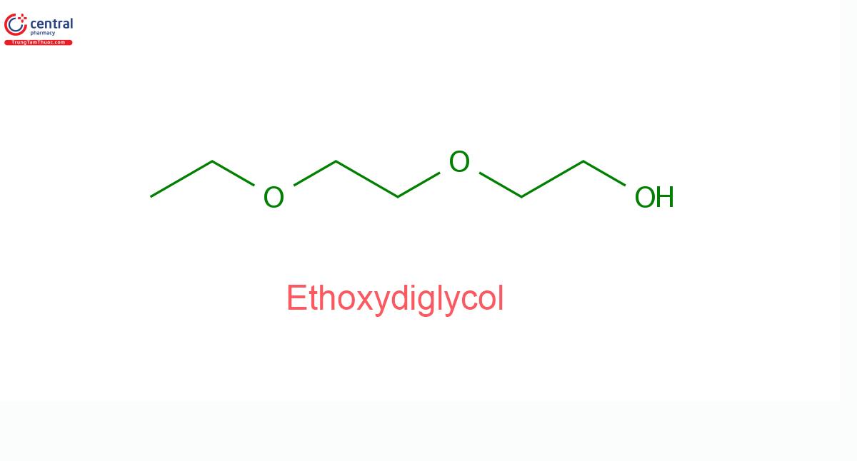 Công thức hóa học của Ethoxydiglycol