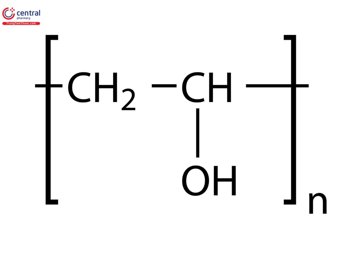 Công thức hóa học của Polyvinyl Alcohol (PVA)