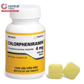 Chlorpheniramin 4mg Imexpharm