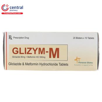 Glizym-M 80mg/500mg