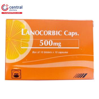 Lanocorbic Caps 500mg