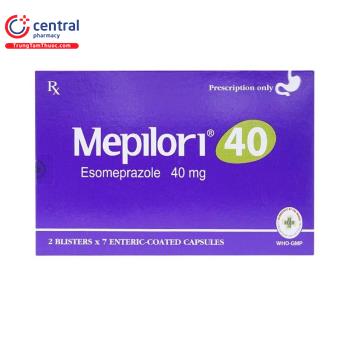 Mepilori 40 (Hộp 14 viên)
