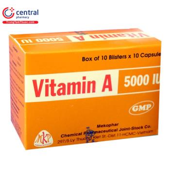 Vitamin A 5000 IU Mekophar