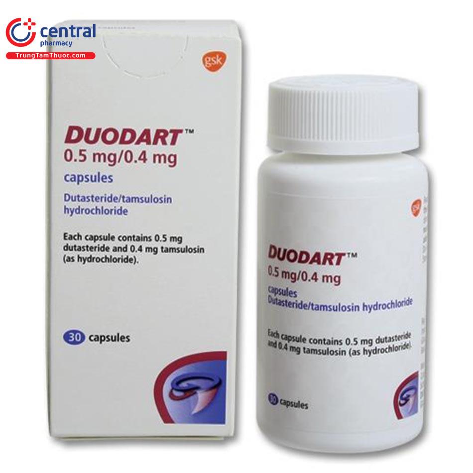 Thuốc Duodart chứa hoạt chất Tamsulosin