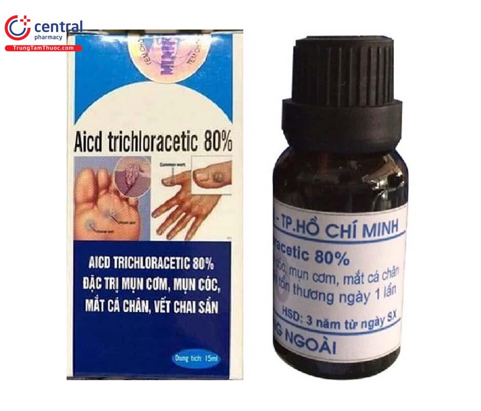 Hình ảnh Trichloracetic 80 trị sùi mào gà
