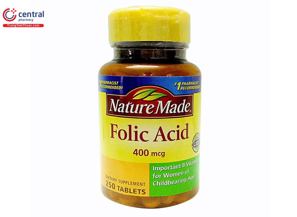 Hình ảnh sản phẩm chứa Acid folic