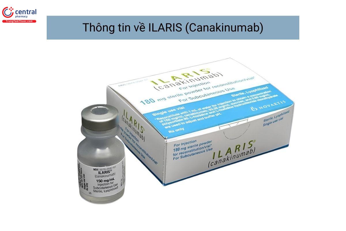 Hình ảnh thuốc Ilaris 150 mg/ml (Canakinumab)​​​​​​