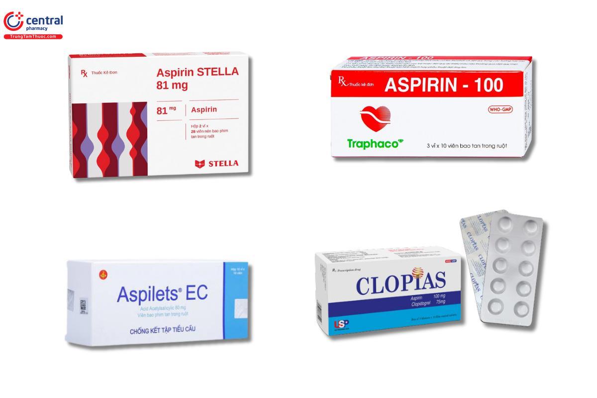 Chế phẩm có chứa hoạt chất Aspirin