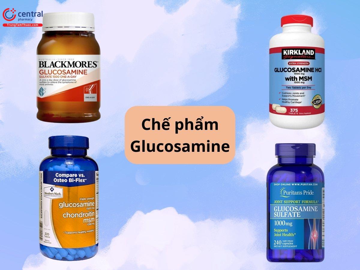 Một số chế phẩm có chứa Glucosamine