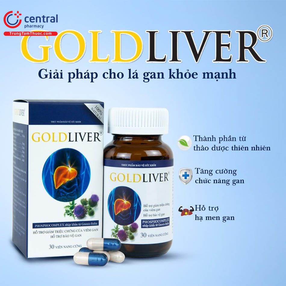 GoldLiver Dân Khang bảo vệ gan