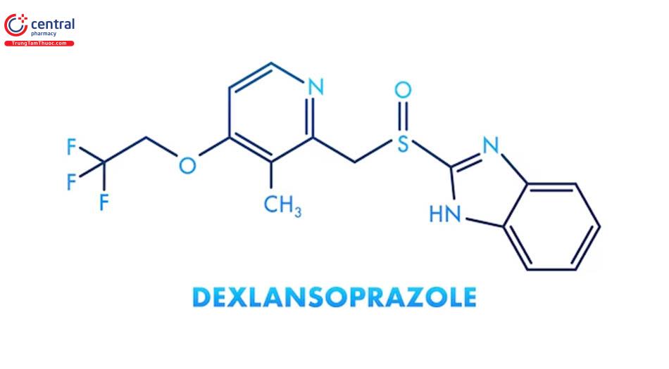 Hình 2: Công thức cấu tạo của Dexlansoprazole