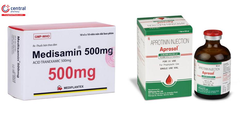 Một số thuốc chống tiêu Fibrin