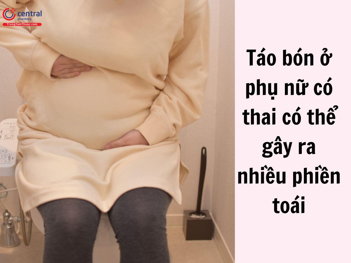 Táo bón ở phụ nữ có thai có nguy hiểm không?