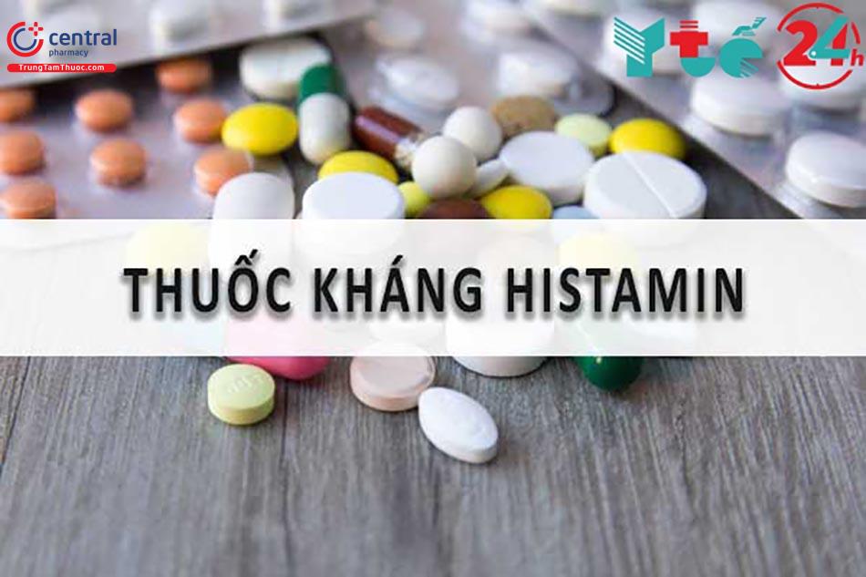 Sử dụng thuốc kháng histamine khi bệnh nhân dị ứng tại chỗ