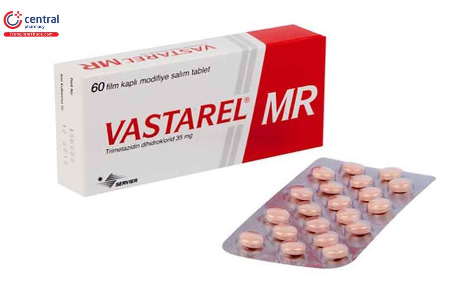 Thuốc điều trị đau thắt ngực Vastarel MR