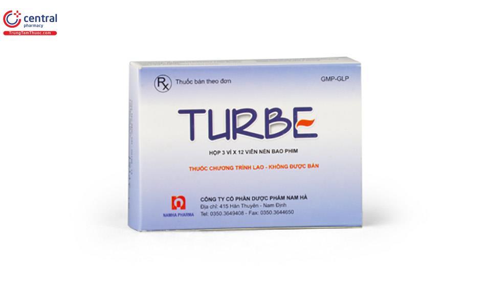 Thuốc Turbe có chứa hoạt chất rifampicin