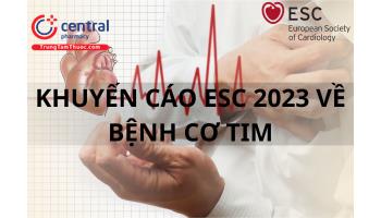 Khuyến cáo về Bệnh cơ tim của Hội tim mạch Châu Âu (ESC) năm 2023 