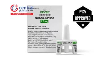 FDA phê duyệt thuốc xịt mũi mới điều trị quá liều Opioid: Opvee (Nalmefene Hydrochloride)