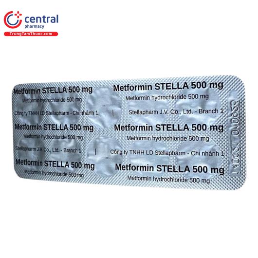 Thu C Metformin Stella Mg T C D Ng Ch Nh L U Khi D Ng