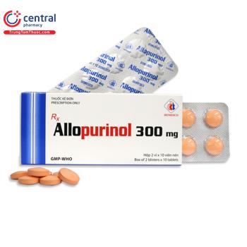 Allopurinol 300mg Domesco (vỉ)