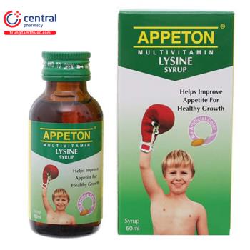 Appeton Multivitamin Lysine Syrup 60ml