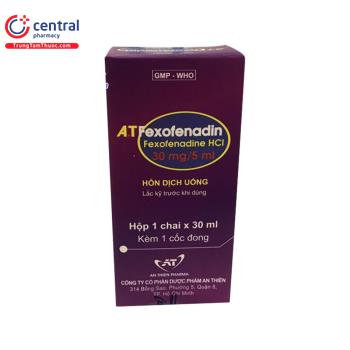  A.T Fexofenadin (chai 30ml)