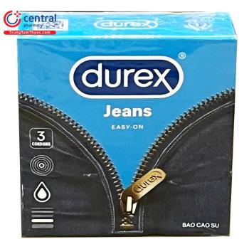 Bao cao su Durex Jeans (Hộp 3 chiếc)