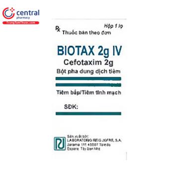 Biotax 2g IV