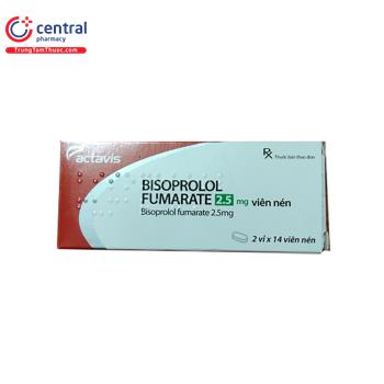 Bisoprolol Fumarate 2.5mg Actavis