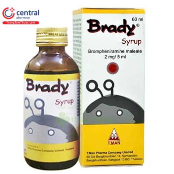 Brady Syrup 2mg/5ml
