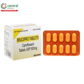 Brucipro Tablets 500mg 