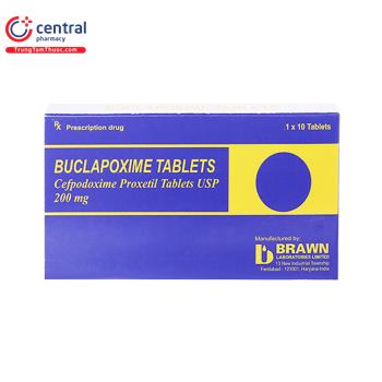 Buclapoxime Tablets 200mg