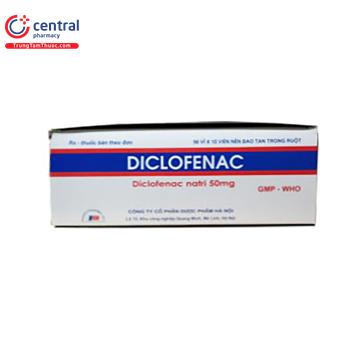 Diclofenac 50mg Dược Hà Nội