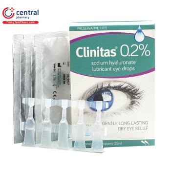Dung dịch nhỏ mắt Clinitas 0,2%
