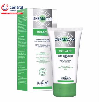 Gel rửa mặt Dermacos Anti-Acne Deep Cleansing 150ml