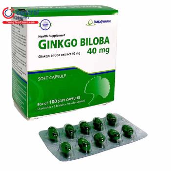 Ginkgo Biloba 40mg Imexpharm