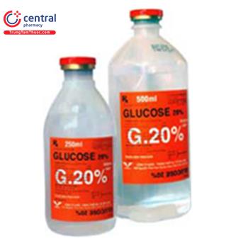 Glucose 20% 500ml Bidiphar (G.20%) 