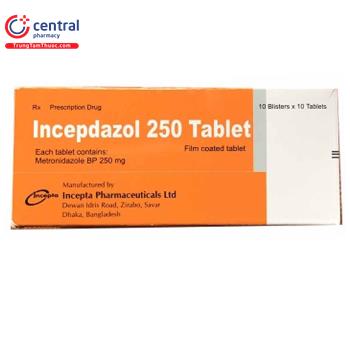 Incepdazol 250 Tablet