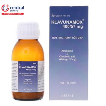 Klavunamox 400/57 mg