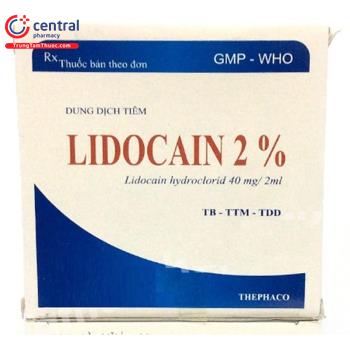 Lidocain 2% 40mg/2ml Thephaco