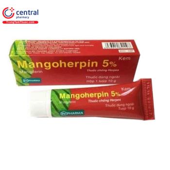Mangoherpin 5% (tuýp 10g)