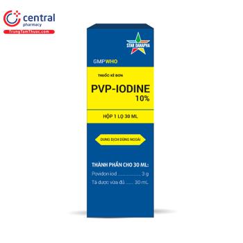 PVP-Iodine 10% Star Danapha
