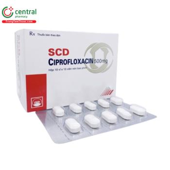 SCD Ciprofloxacin 500mg