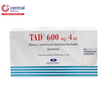 TAD 600mg/4ml
