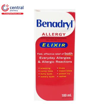 Benadryl Allergy Elixir