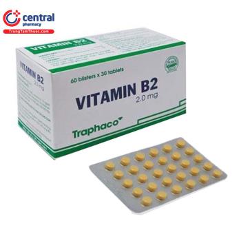 Vitamin B2 2mg Trapharco