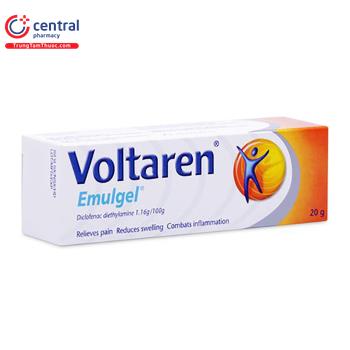 CHÍNH HÃNG Thuốc Voltaren Emulgel 20g Làm giảm sưng đau gân khớp