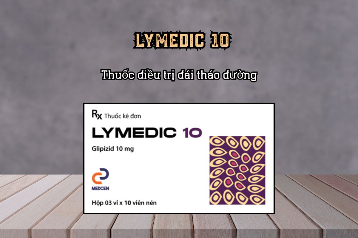 Thuốc điều trị đái tháo đường Lymedic 10