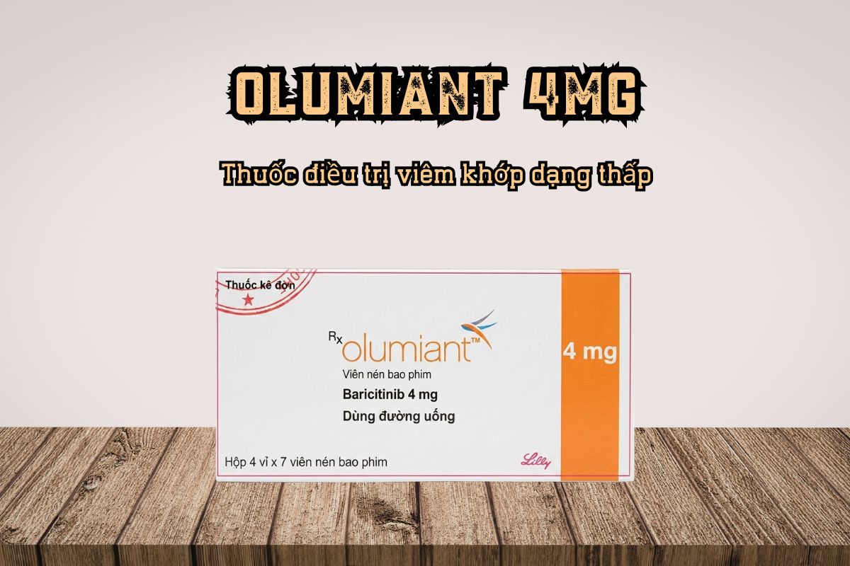 Olumiant 4 mg được chỉ định điều trị viêm khớp dạng thấp