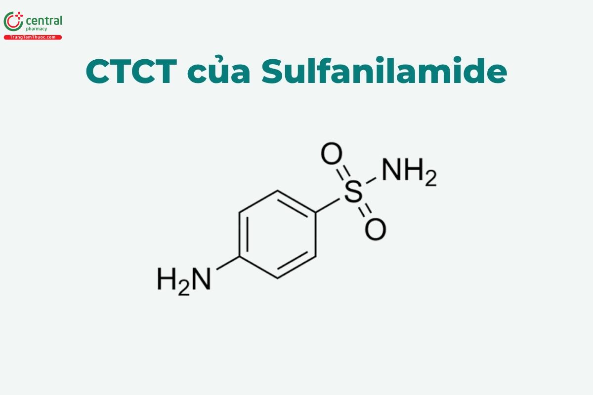 CTCT của Sulfanilamide